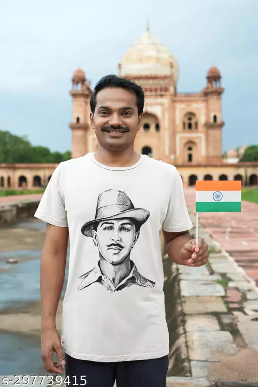 Bhagat Sing Printed Tshirt for Mens Bhagat Sing Printed Tshirt for Mens