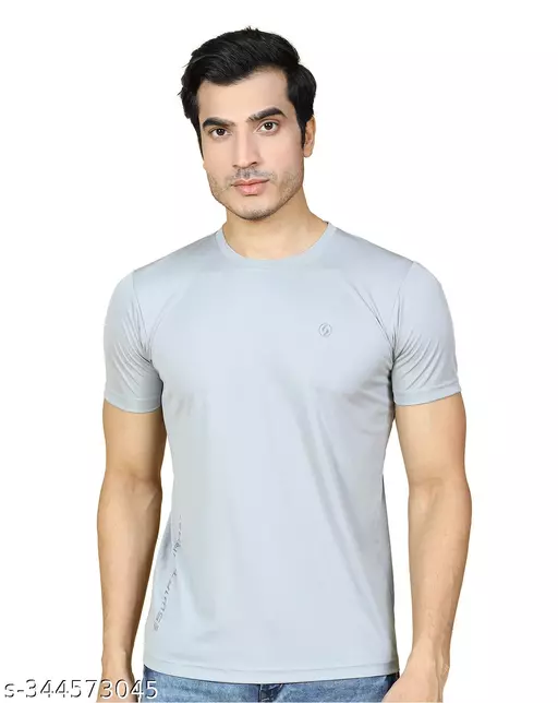 Lycra Blend Men's T Shirts (Pack of 3) Lycra Blend Men's T Shirts (Pack of 3)