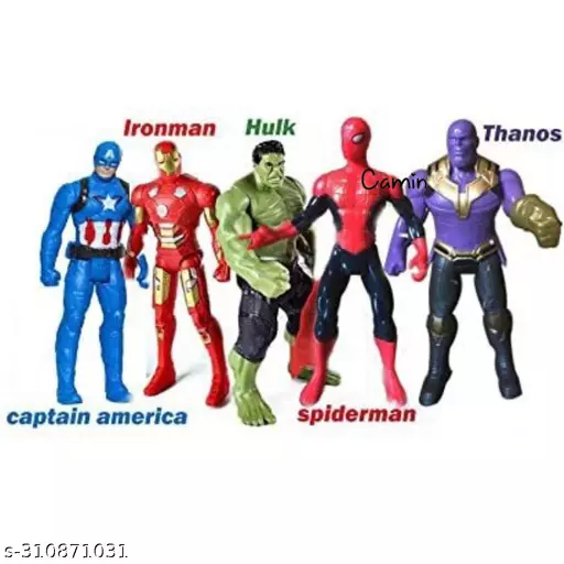 Camin Avengers Superhero Action Figure Toy Set of 5 Superheroes Toys Action Figure Toys of 5 Camin Avengers Superhero Action Figure Toy Set of 5 Superheroes Toys Action Figure Toys of 5