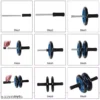 Ab Roller | Ab Roller for Abdominal Exercise and Core Workout for Men and Women