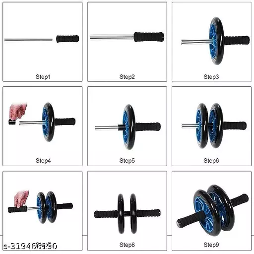 Ab Roller | Ab Roller for Abdominal Exercise and Core Workout for Men and Women Ab Roller | Ab Roller for Abdominal Exercise and Core Workout for Men and Women