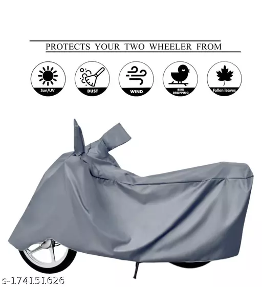 Rakku Presents Hero Splendor Plus Dirt & Dust Proof Bike Scooty Body Cover 100% Waterproof Rakku Presents Hero Splendor Plus Dirt & Dust Proof Bike Scooty Body Cover 100% Waterproof